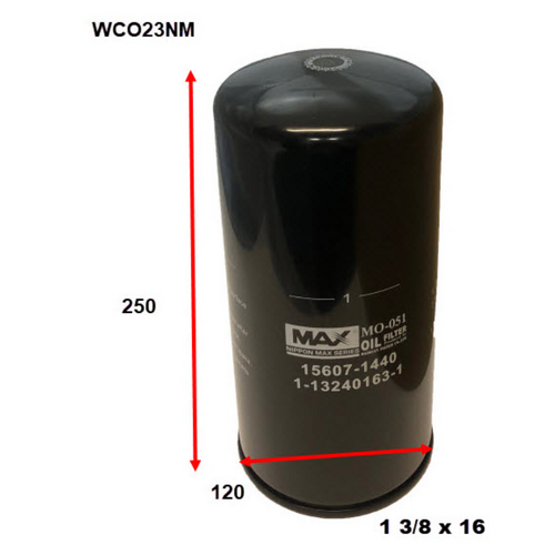 Nippon Max Oil Filter Z233 WCO23NM