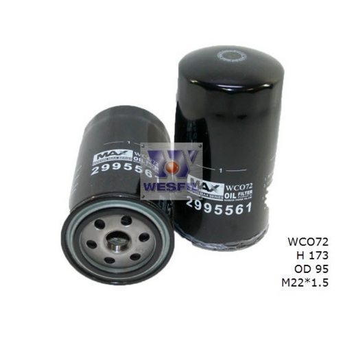 Nippon Max Engine Oil Filter WCO72NM Z995