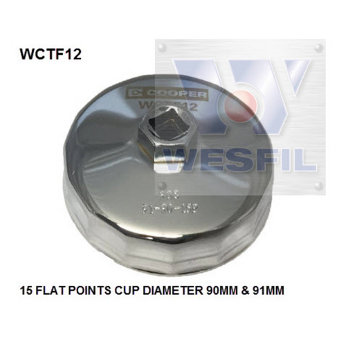 Wesfil Cooper Oil Filter Removal Tool 64-65Mm WCTF02-547