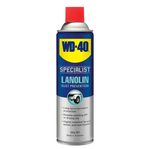 WD-40 Specialist Rust Prevention Lanolin Lubricant, 300G Aerosol 21024