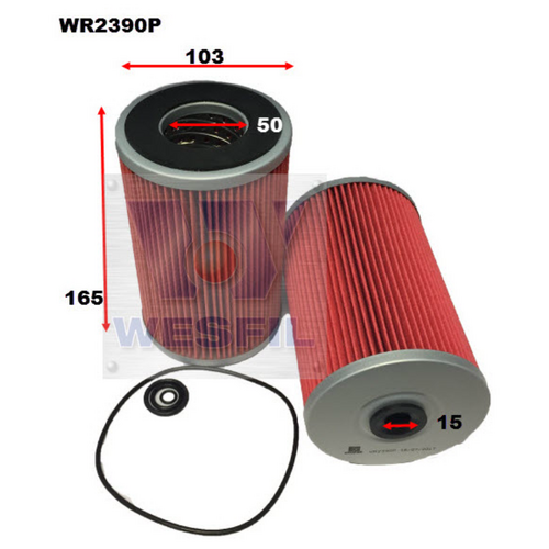 Wesfil Cooper Oil Filter R2390P HINO/ISUZU/