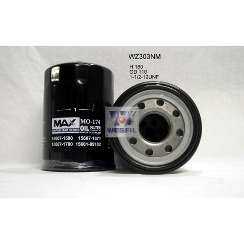 Nippon Max Oil Filter Wz303Nm Z303