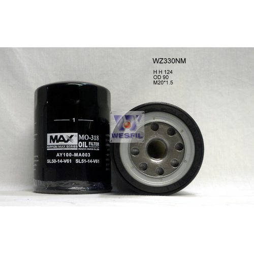 Nippon Max Oil Filter Wz330Nm Z330