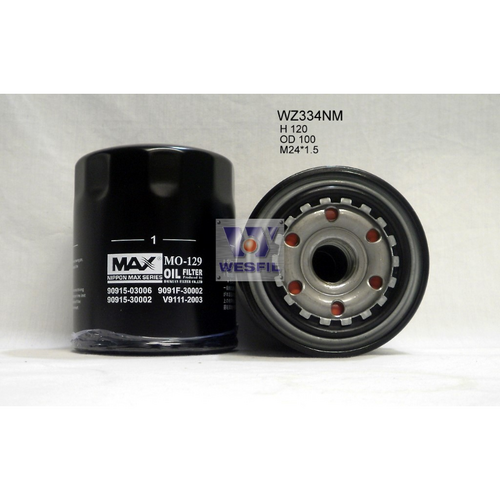 Nippon Max Oil Filter Z334