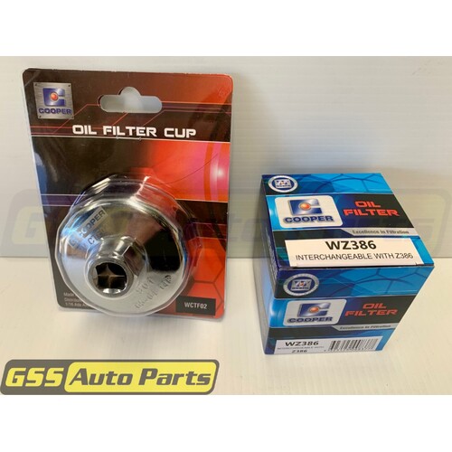 Wesfil Cooper Oil Filter & Remover Tool Wz386-Wctf02 Wz386