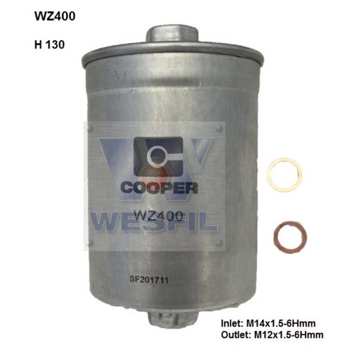 Wesfil Cooper Efi Fuel Filter Z400 WZ400