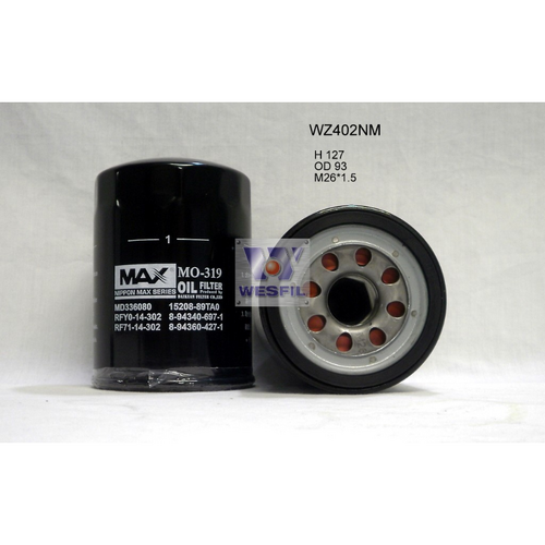 Nippon Max Oil Filter Wz402Nm Z402