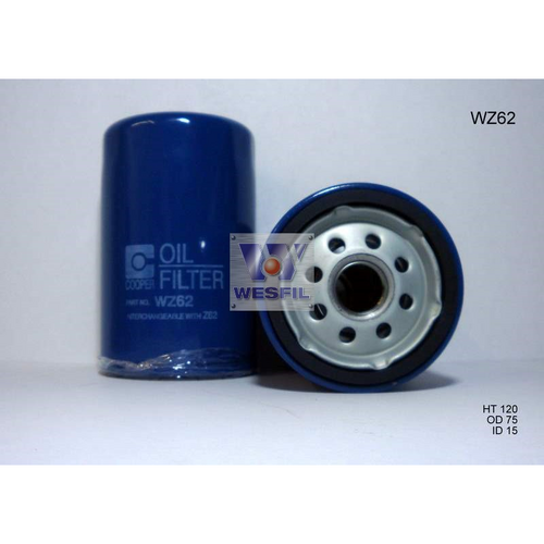 Wesfil Cooper Oil Filter Z62 WZ62