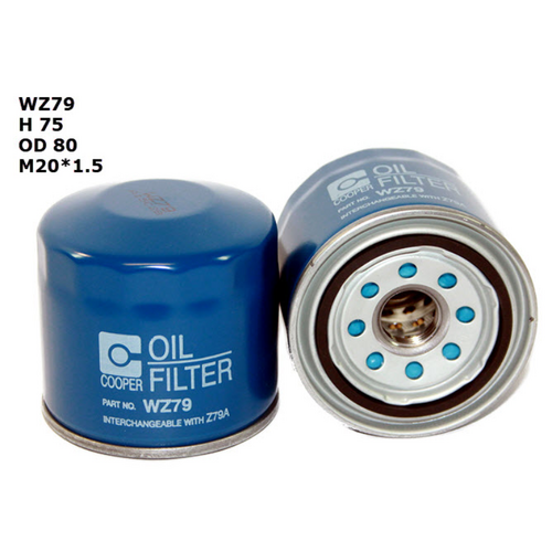 Wesfil Cooper Oil Filter Z79 WZ79