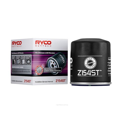 Ryco Syntec Oil Filter Z154ST