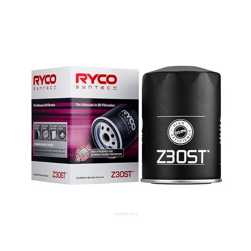 Ryco Syntec Oil Filter Z30ST