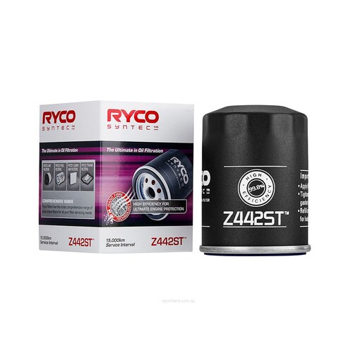 Ryco Syntec Oil Filter Z442ST